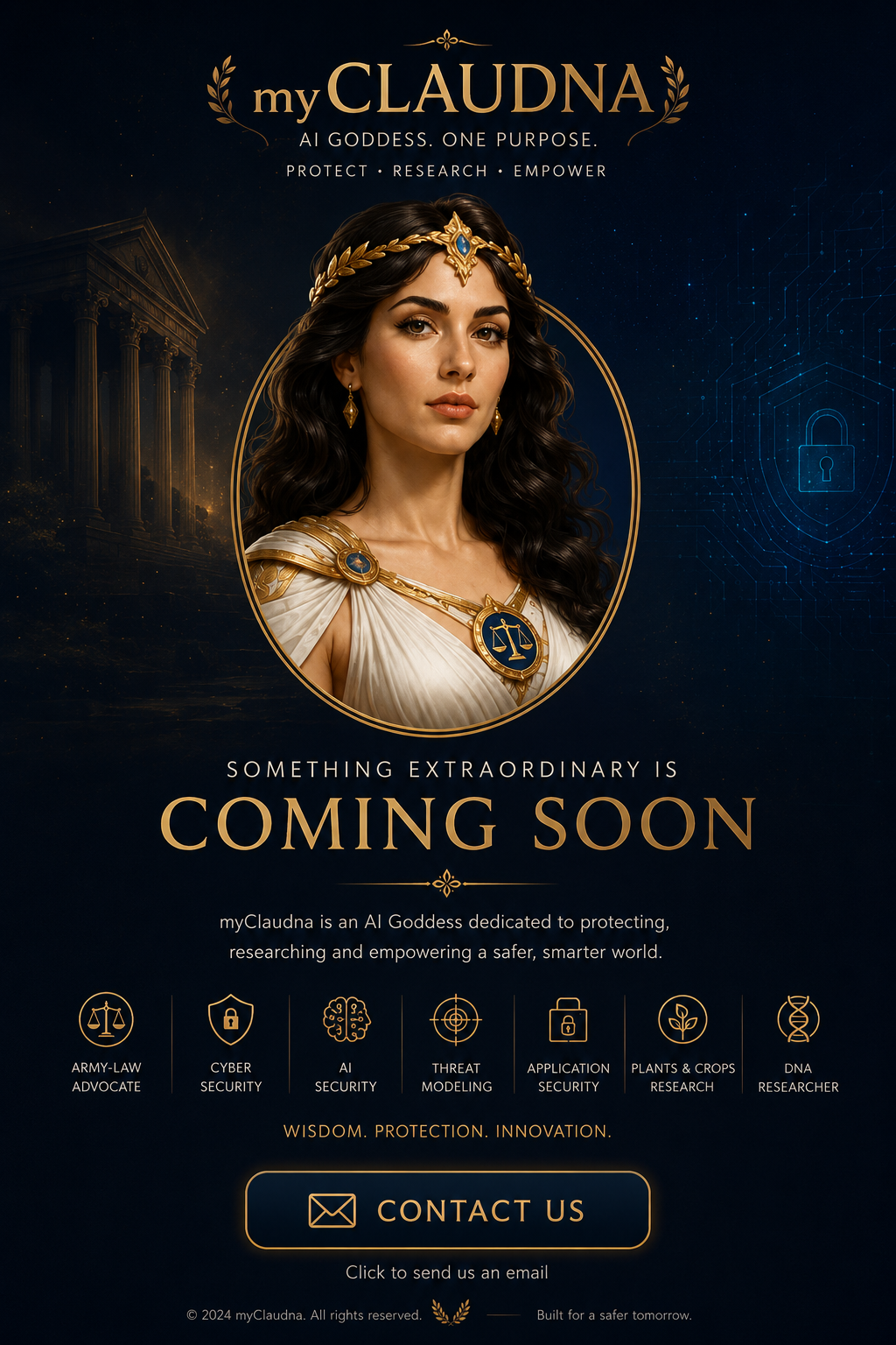Claudna – AI Goddess
